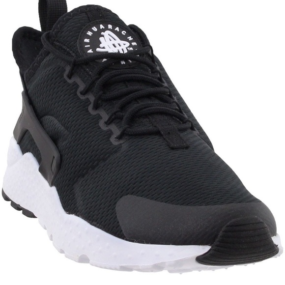 Nike Shoes - NIKE W AIR HUARACHE RUN ULTRA BLACK & WHITE 7.5
